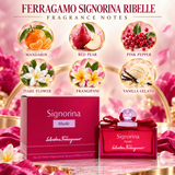 Signorina Ribelle by Ferragamo 3.4 Oz Eau De Parfum Spray for Women