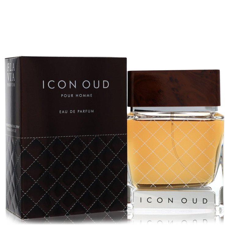 Flavia Icon Oud by Flavia 3.4 Oz Eau De Parfum Spray for Men