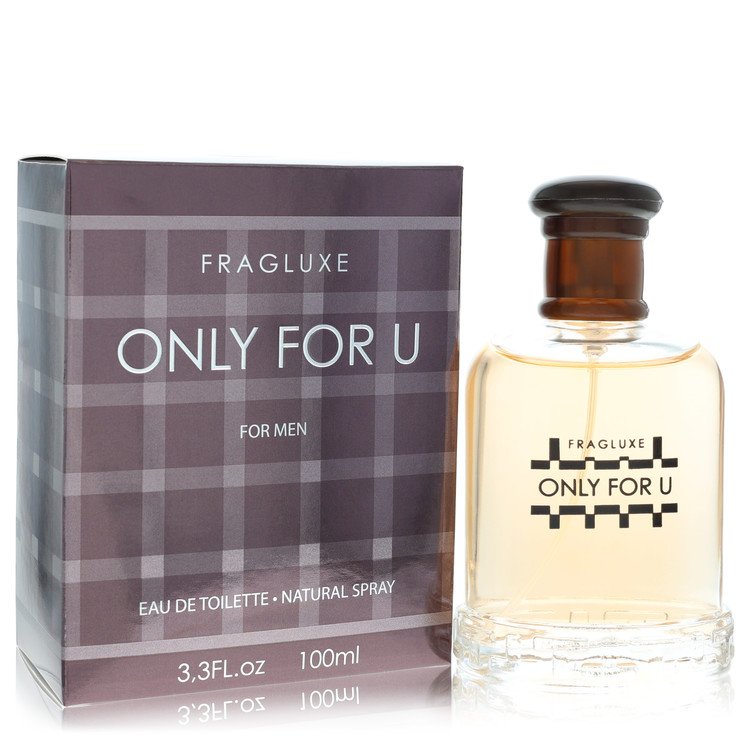 Fragluxe Only For U by Fragluxe 3.3 Oz Eau De Toilette Spray for Men