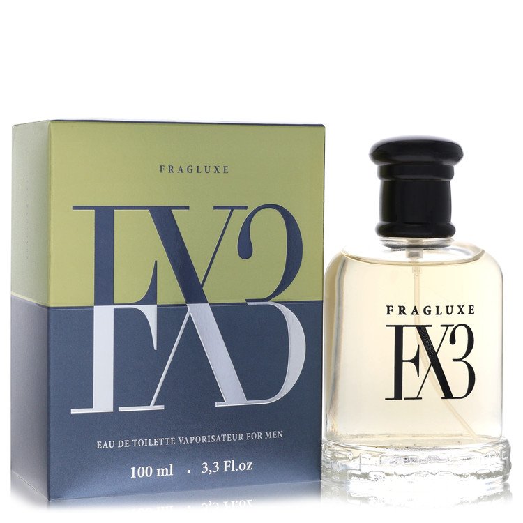 Fragluxe Fx3 by Fragluxe 3.3 Oz Eau De Toilette Spray for Men