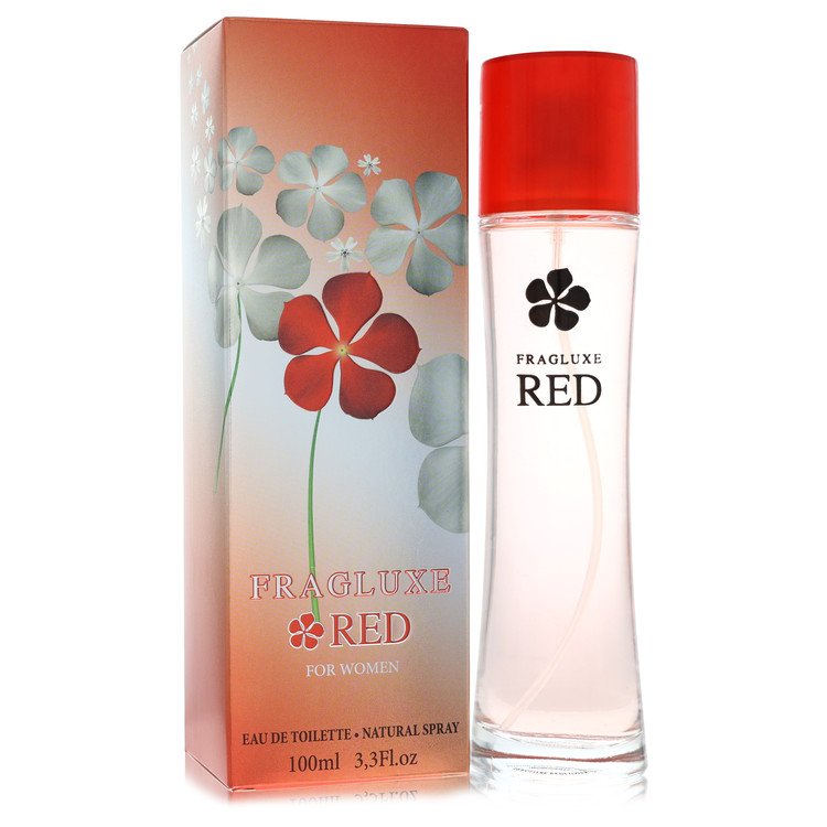 Fragluxe Red by Fragluxe 3.3 Oz Eau De Toilette Spray for Women