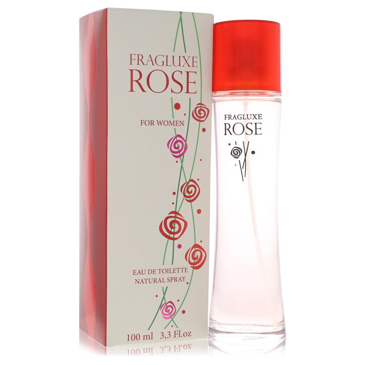 Fragluxe Rose by Fragluxe 3.3 Oz Eau De Toilette Spray for Women