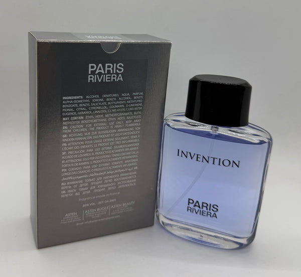 Riviera Invention Cologne by Paris 3.4 Oz  EDT Spray for Men