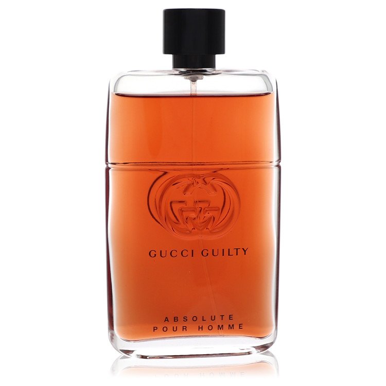 Gucci Guilty Absolute by Gucci 3 Oz Eau De Parfum Spray (Tester) for Men