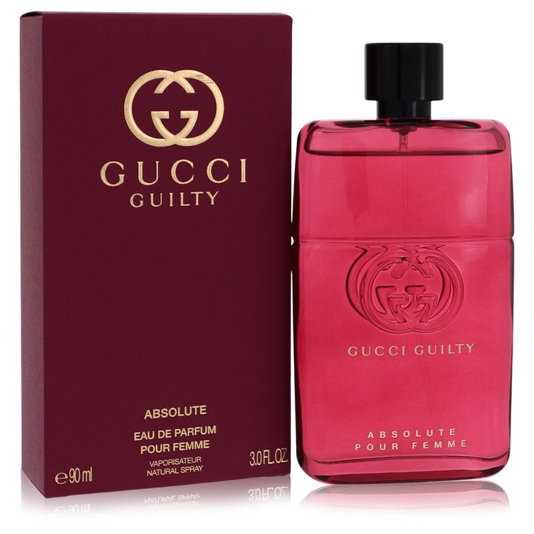Gucci Guilty Absolute By Gucci Perfume 3 Oz Eau De Parfum Spray For Women - Box