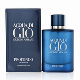 Acqua Di Gio Profondo By Giorgio Armani Cologne 2.5 Oz Edp Spray For Men - Box