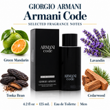 Armani Code by Giorgio Armani 4.2 Oz Eau De Toilette Spray In Box for Men