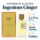 Ingenious Ginger By Goldfield & Banks Fragrance 3.4 Oz Edp Spray For Unisex - Box