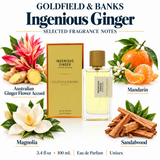 Ingenious Ginger By Goldfield & Banks Fragrance 3.4 Oz Edp Spray For Unisex - Box