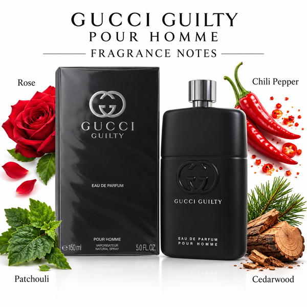 Gucci Guilty by Gucci 5 Oz Eau De Parfum for Men