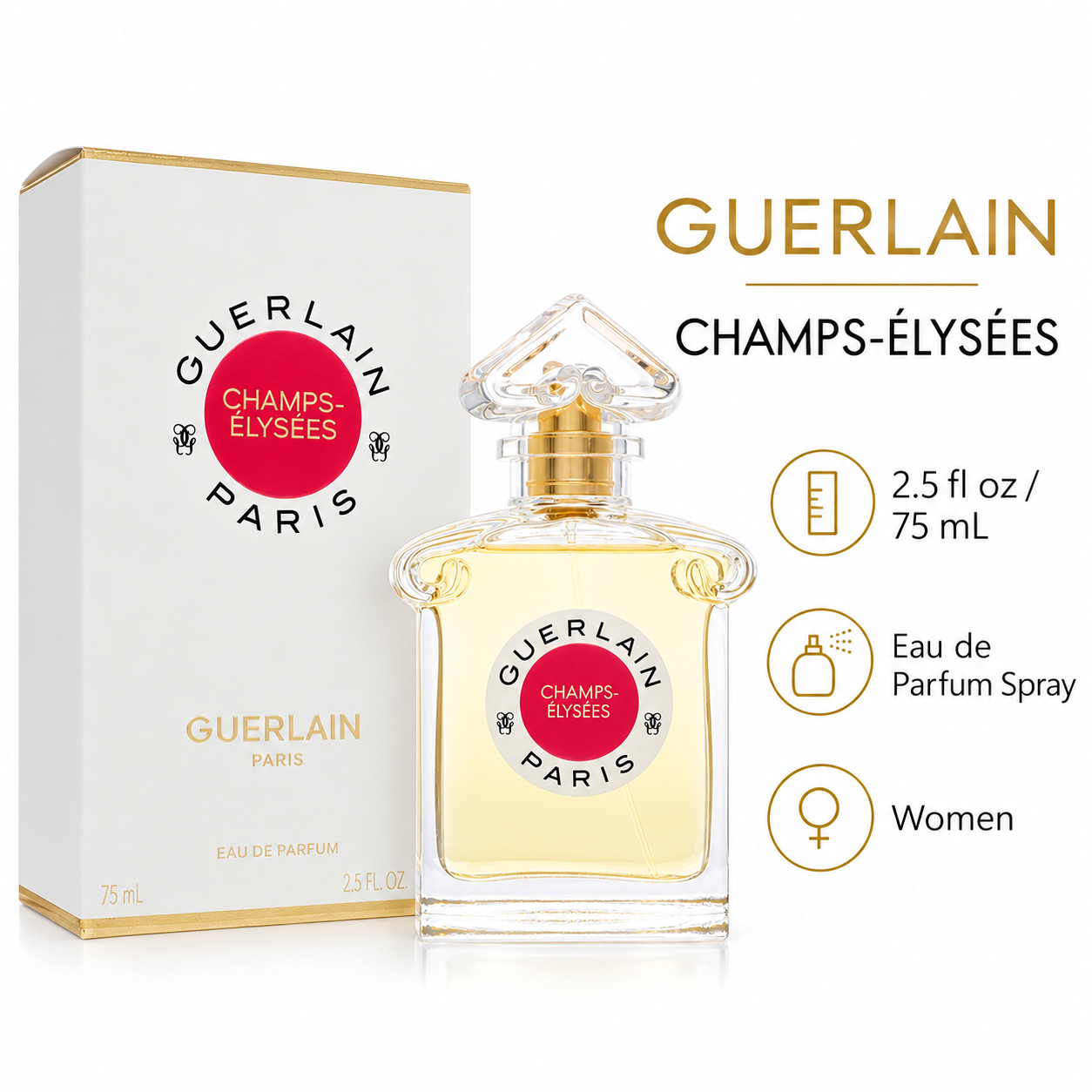 Champs Elysees by Guerlain 2.5 Oz Eau De Parfum Spray for Women