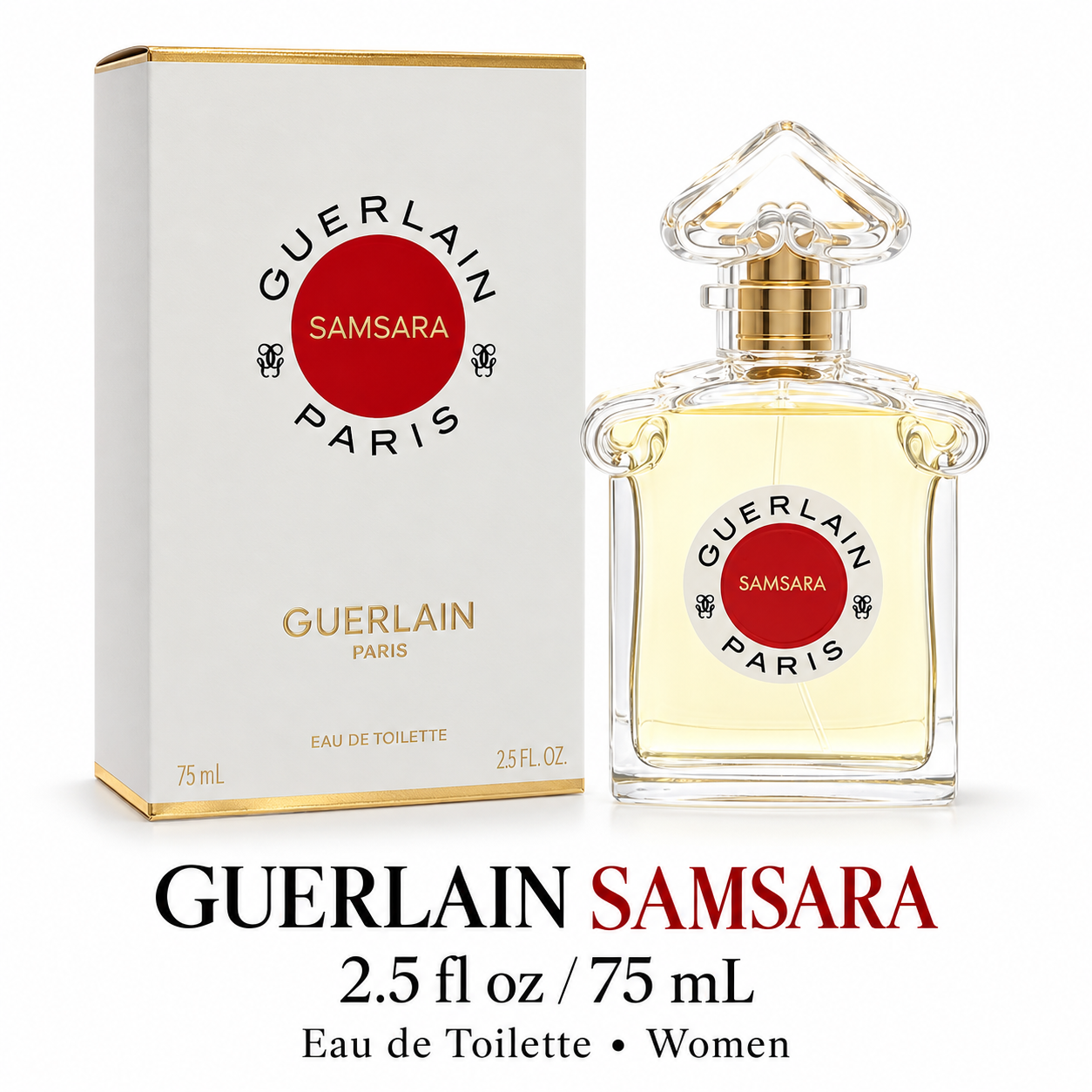 Samsara by Guerlain 2.5 Oz Eau De Toilette Spray In Box for Women