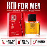 Giorgio Red by Beverly Hills 3.4 Oz Eau De Toilette Spray for Men