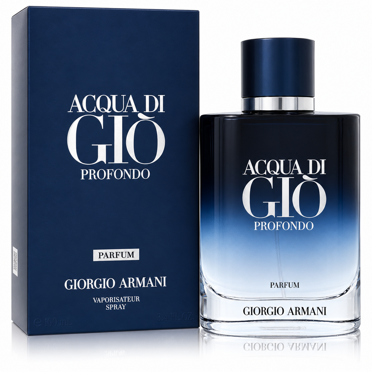 Acqua Di Gio Profondo by Giorgio Armani 3.3 Oz Parfum Spray In Box for Men