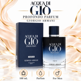 Acqua Di Gio Profondo by Giorgio Armani 3.3 Oz Parfum Spray In Box for Men