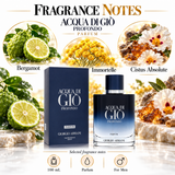 Acqua Di Gio Profondo by Giorgio Armani 3.3 Oz Parfum Spray In Box for Men