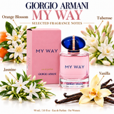 My Way by Giorgio Armani 3 Oz Eau De Parfum Spray In Box for Women