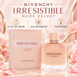 Irresistible Nude Velvet by Givenchy 2.7 Oz Eau De Parfum Spray In Box for Women