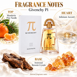 Pi by Givenchy 1.7 Oz Eau De Toilette Spray In Box for Men