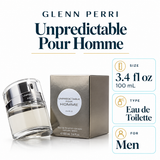 Unpredictable Pour Homme ( France ) By Glenn Perri 3.4 Oz Eau De Toilette Spray for Men
