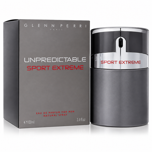 Unpredictable Sport Extreme ( France ) By Glenn Perri 3.4 Oz Eau De Parfum Spray for Men