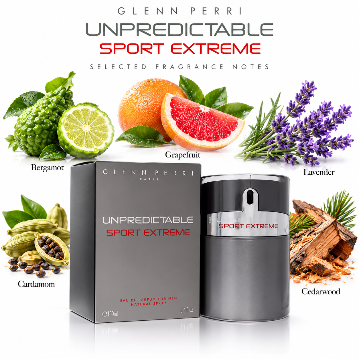 Glenn Perri Unpredictable Sport Extreme — 3.4 fl oz / 100 mL — main