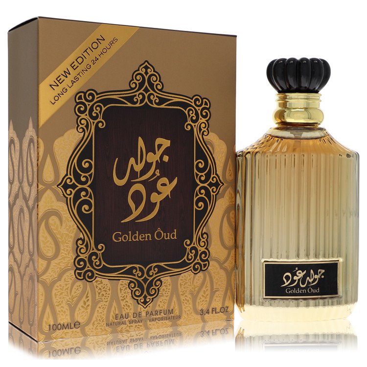 Lattafa Asdaaf Golden Oud by Lattafa 3.4 Oz Eau De Parfum Spray (unisex) for Men