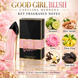 Good Girl Blush by Carolina Herrera 2.7 Oz Eau De Parfum Spray In Box for Women