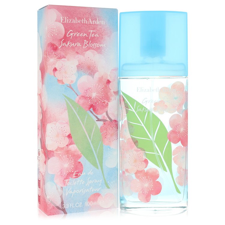 Green Tea Sakura Blossom by Elizabeth Arden 3.3 Oz Eau De Toilette Spray for Women