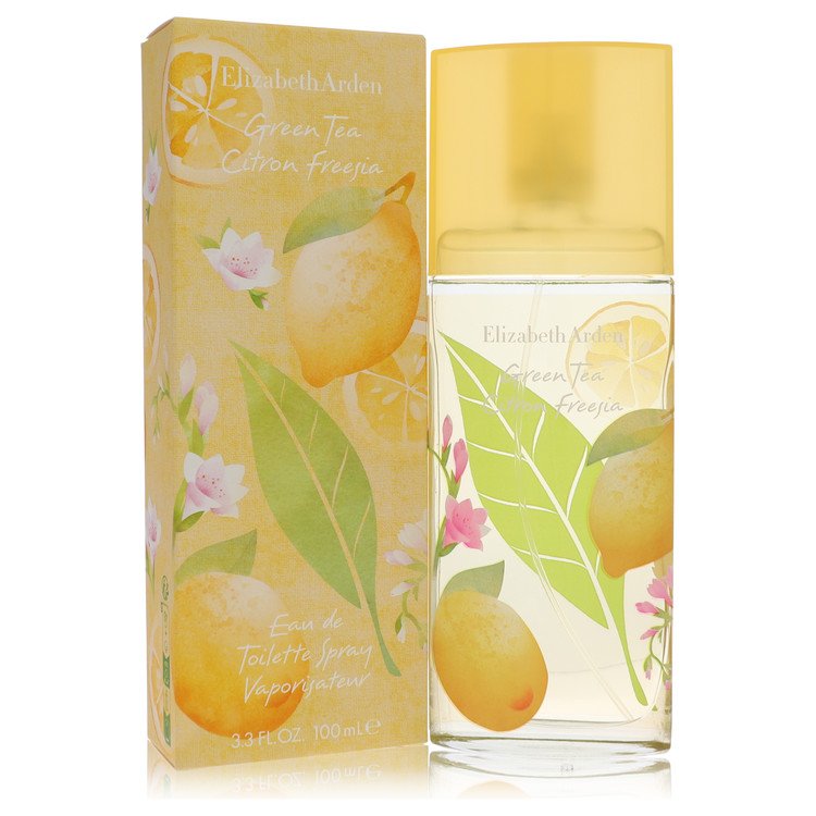 Green Tea Citron Freesia by Elizabeth Arden 3.4 Oz Eau De Toilette Spray for Women