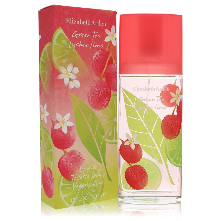 Green Tea Lychee Lime By Elizabeth Arden Perfume 3.3 Oz Eau De Toilette Spray For Women - Box