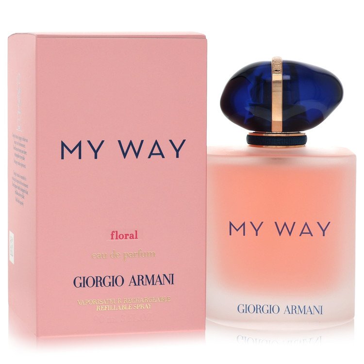 Giorgio Armani My Way Floral by Giorgio Armani by Giorgio Armani 3 Oz Oz Eau De Parfum Refillable Spray 3 Oz for Women