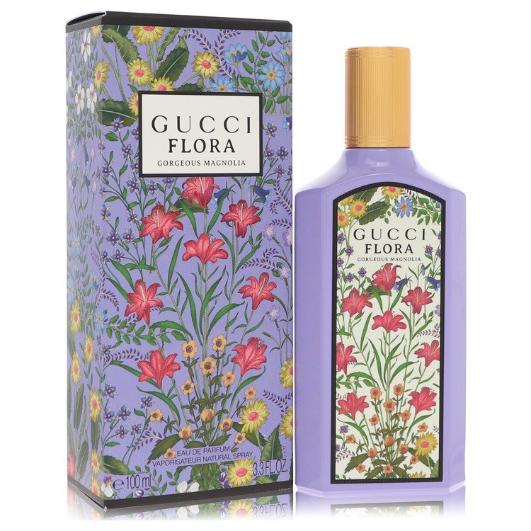 Flora Gorgeous Magnolia by Gucci 3.4 Oz Eau De Parfum Spray for Women