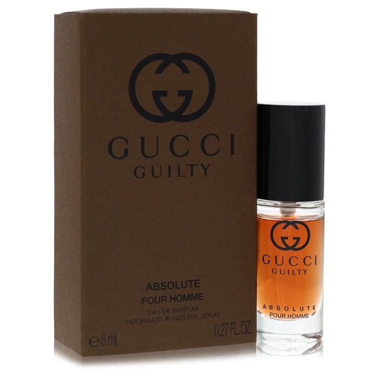 Gucci Guilty Absolute by Gucci Mini EDP Spray 0.27 oz | Men Collection by AAA Beauty - Premium Men Perfume and Cologne | AAA Beauty