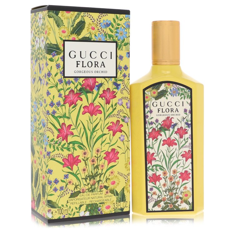 Flora Gorgeous Orchid by Gucci 3.3 Oz Eau De Parfum for Women