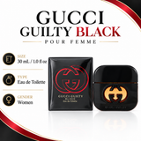 Gucci Guilty Black by Gucci 1 Oz W