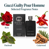Gucci Guilty by Gucci 1.6 Oz Eau De Parfum for Men