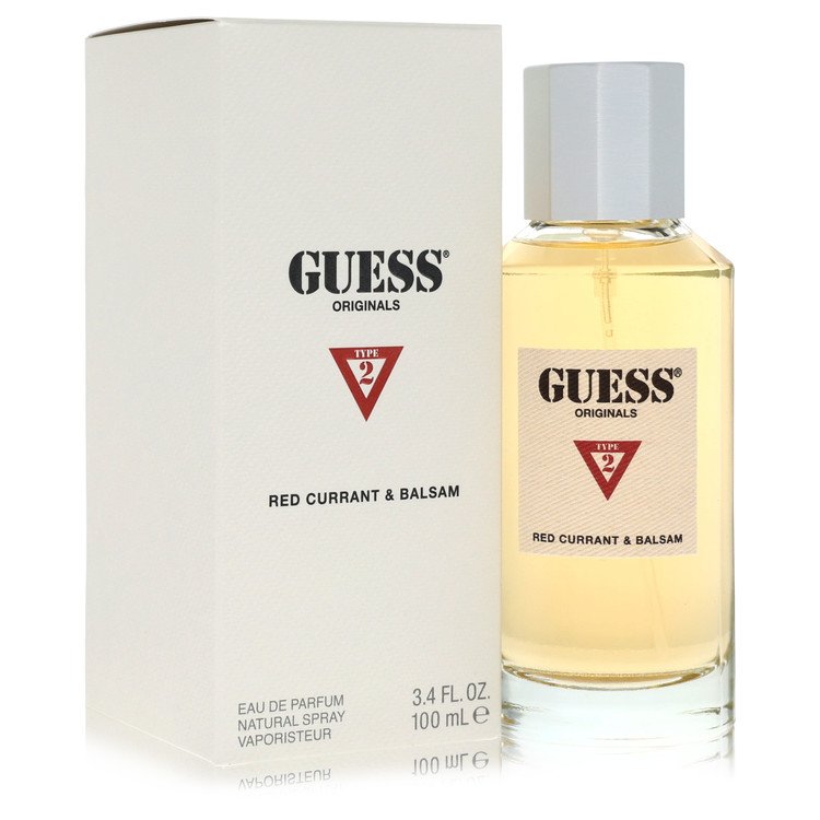 Guess Originals Type 2 Red Currant & Balsam by Guess 3.4 Oz Eau De Parfum Spray for Men
