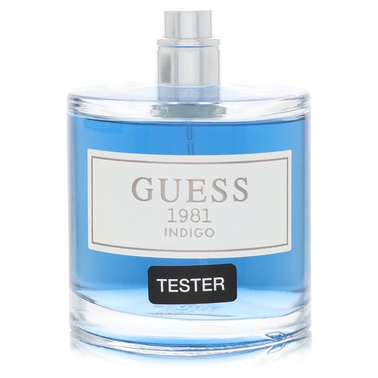 Guess 1981 Indigo by Guess 3.4 Oz Eau De Toilette Spray (Tester) for Men