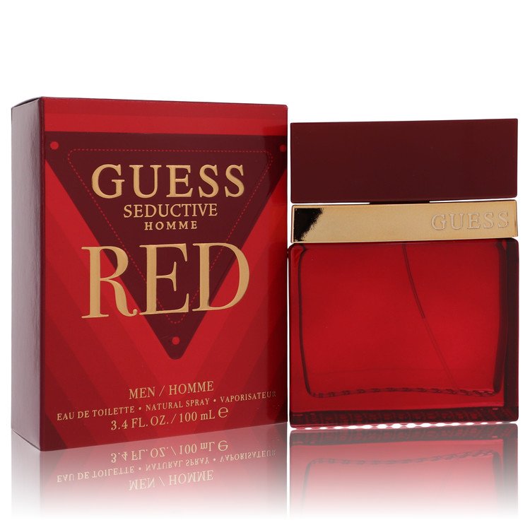 Guess Seductive Homme Red by Guess 3.4 Oz Eau De Toilette Spray for Men