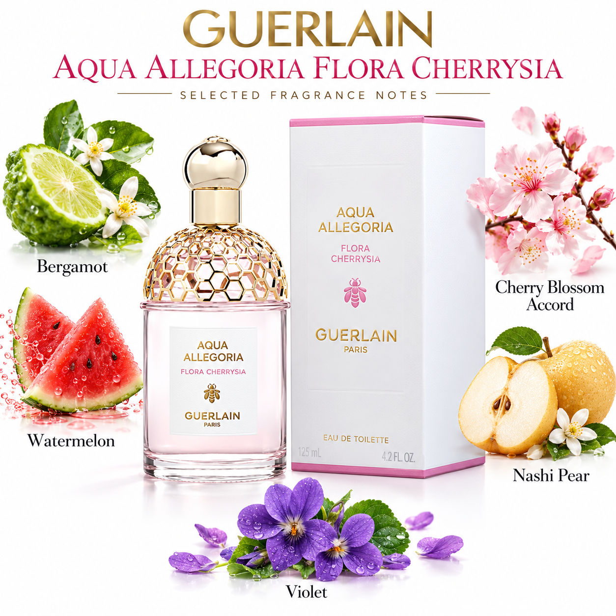 Guerlain Aqua Allegoria Flora Cherrysia — 4.2 fl oz / 125 mL — main