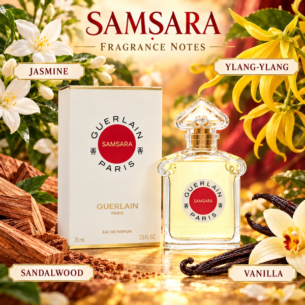 Samsara by Guerlain 2.5 Oz Eau De Parfum Spray In Box for Women