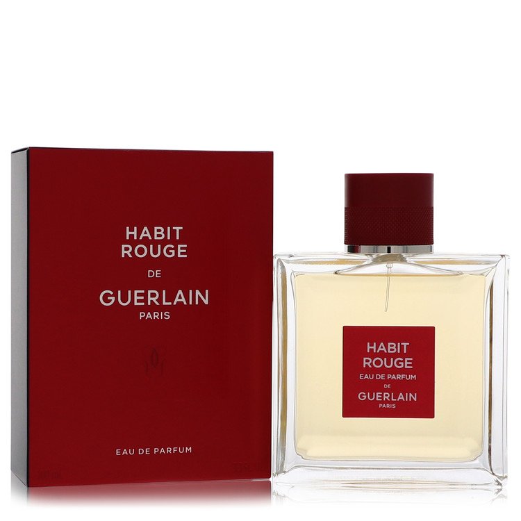 Habit Rouge by Guerlain 3.4 Oz Eau De Parfum Spray for Men