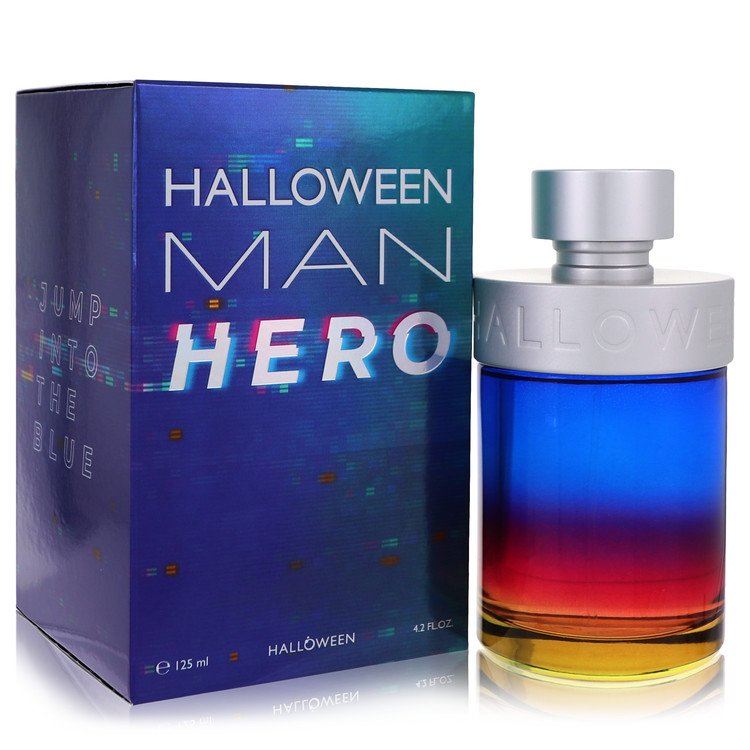 Halloween Man Hero By Jesus Del Pozo Cologne 4.2 Oz Eau De Toilette Spray For Men - Box