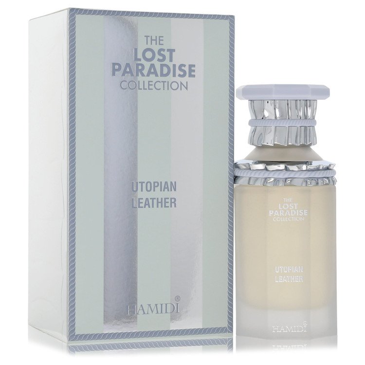 Hamidi The Lost Paradise Utopian Leather by Hamidi 3.4 Oz Eau De Parfum Spray (unisex) for Men