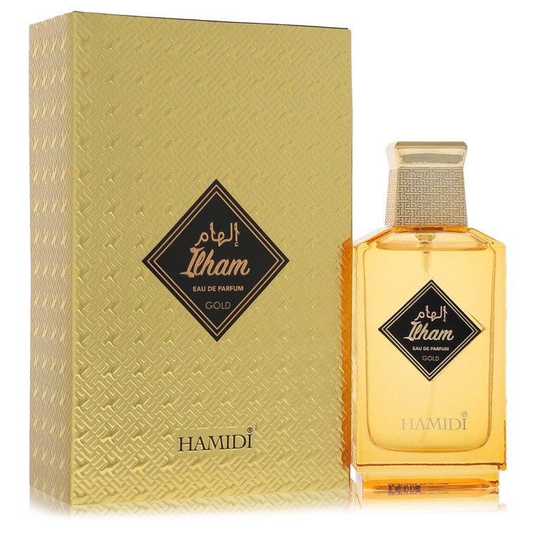 Hamidi Ilham Gold by Hamidi 3.4 Oz Eau De Parfum Spray for Men