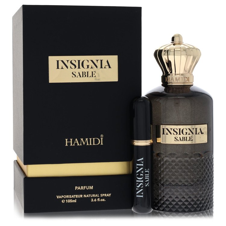 Hamidi Insignia Sable by Hamidi 3.6 Oz Parfum Spray for Men
