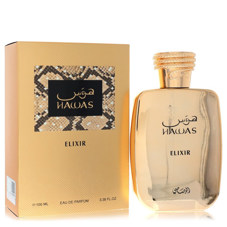 Hawas Elixir by Rasasi 3.38 Oz Eau De Parfum for Men
