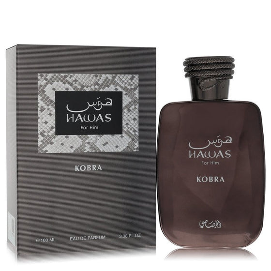 Hawas Kobra by Rasasi 3.38 Oz Eau De Parfum for Men