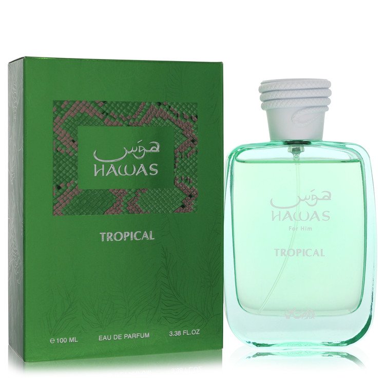 Hawas Tropical by Rasasi by Rasasi 3.38 Oz Oz Eau De Parfum Spray 3.38 Oz for Men